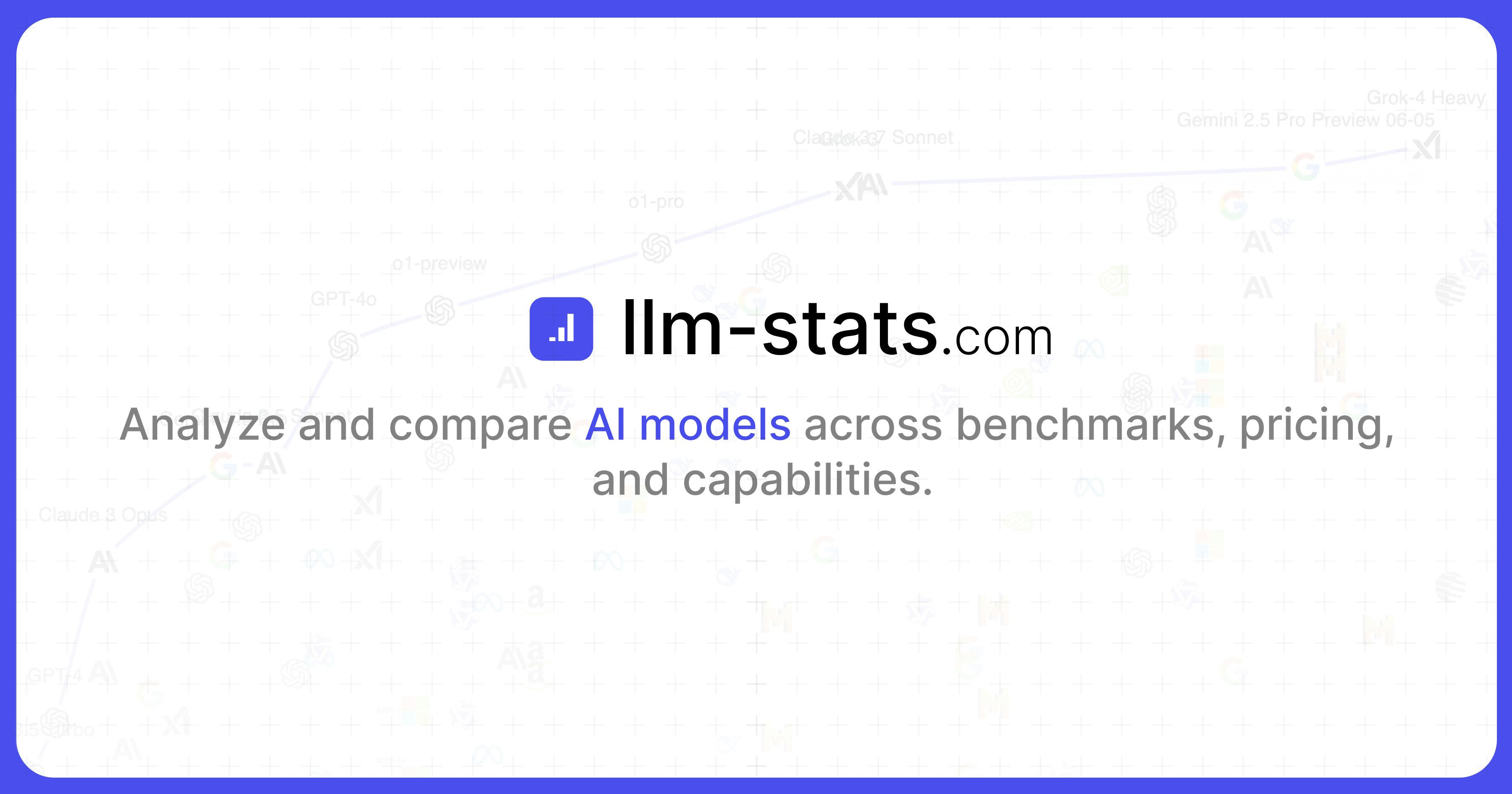 LLM Stats screenshot