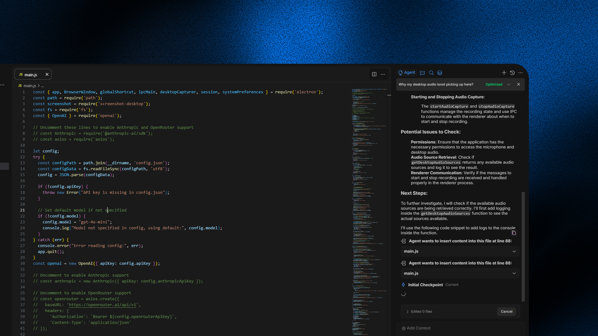 Dropstone screenshot 2