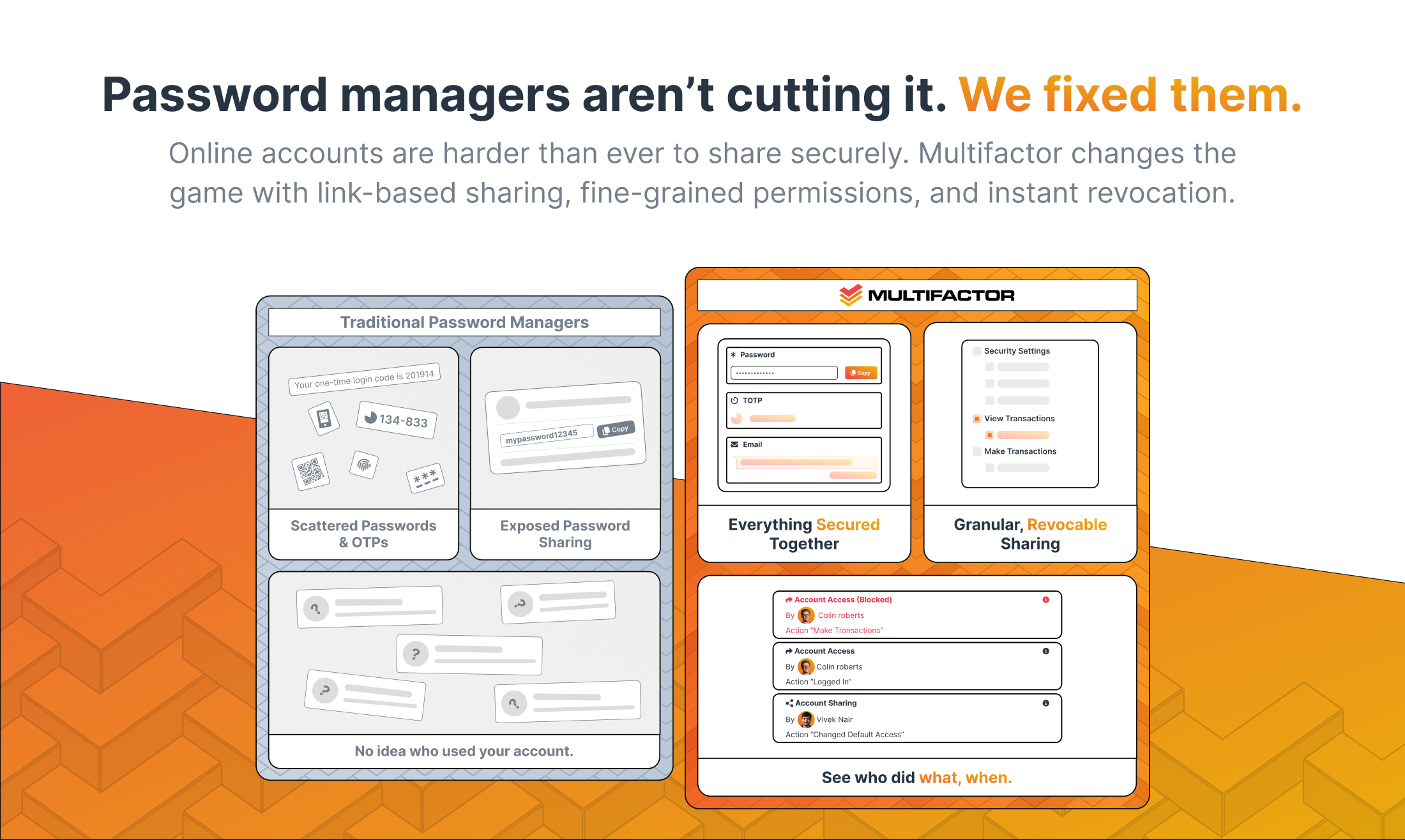 Multifactor screenshot 2