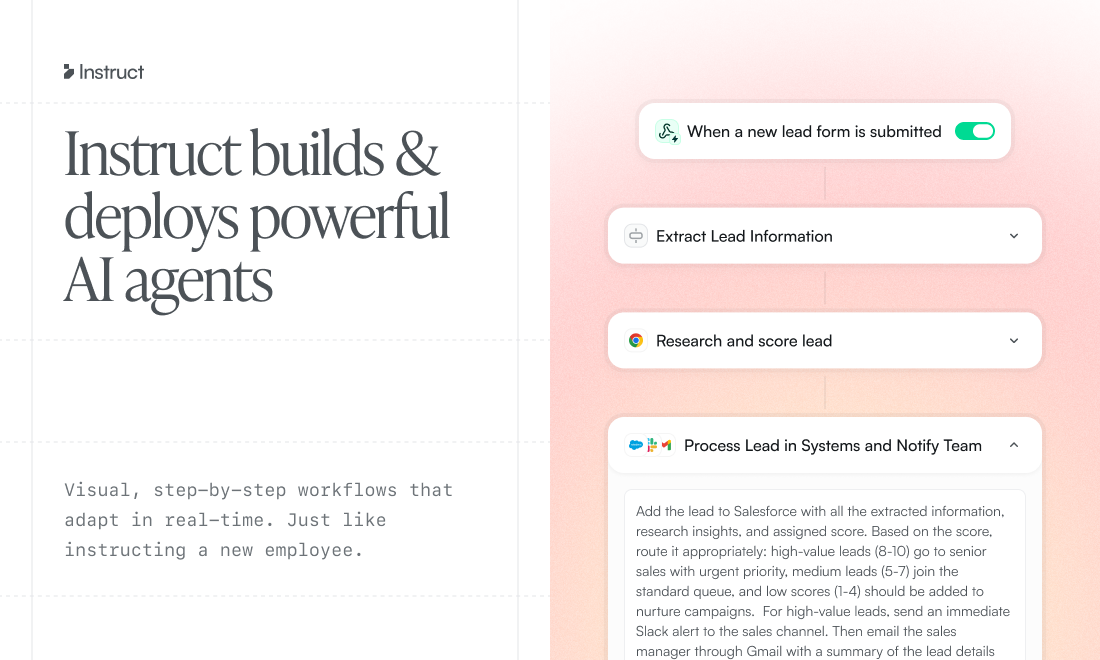 Instruct screenshot 2
