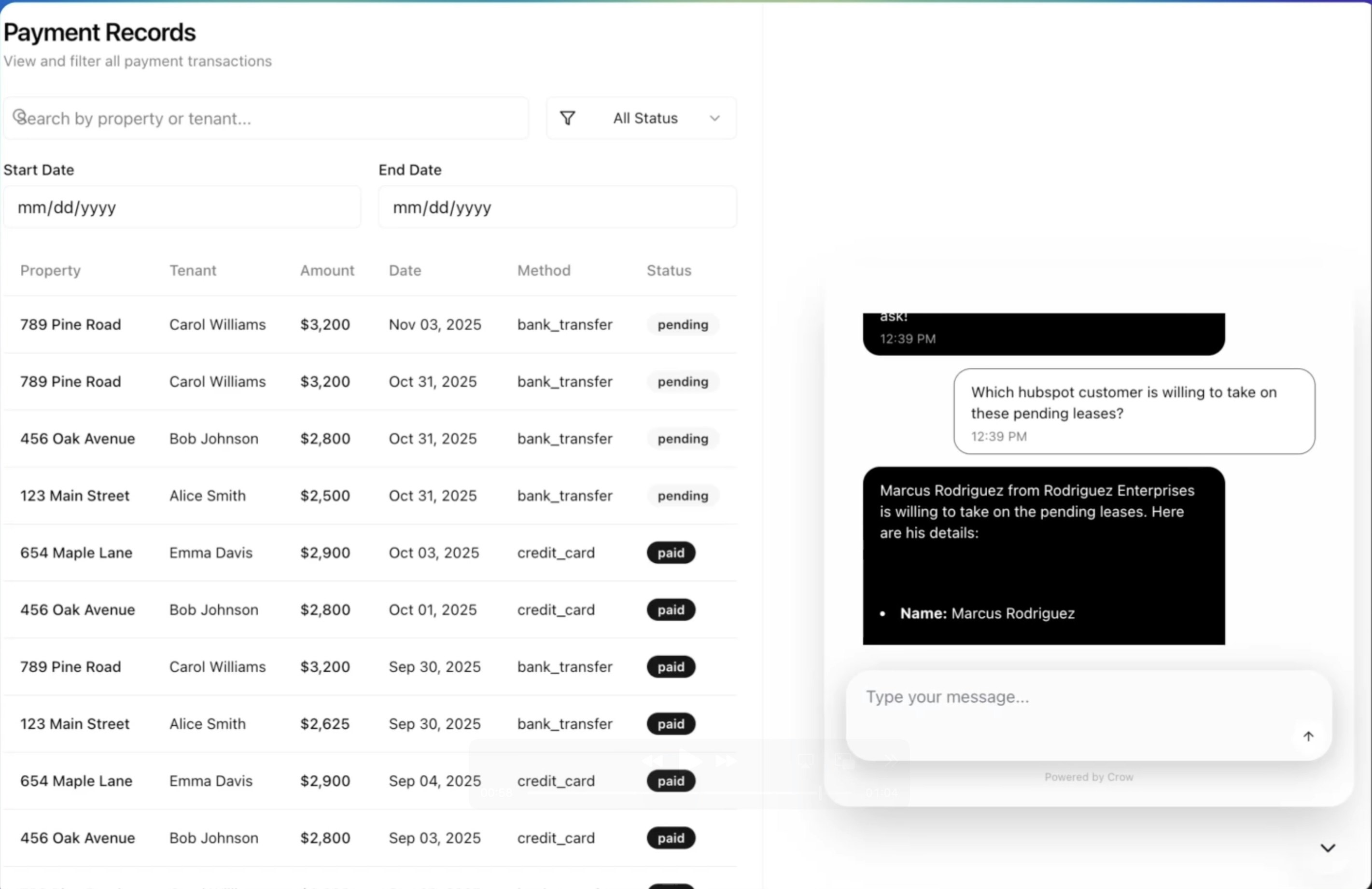 Crow screenshot 3