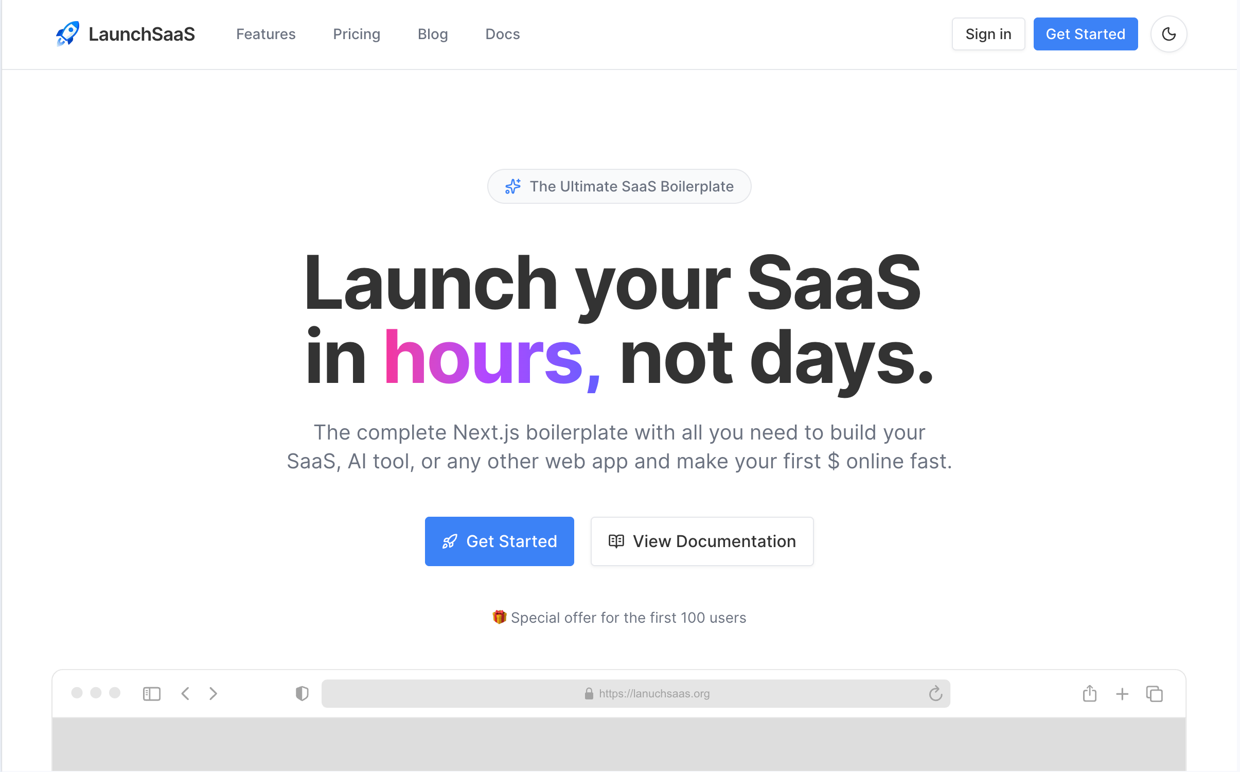 LaunchSaaS screenshot 1