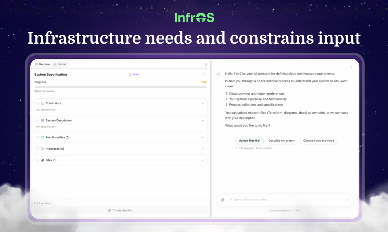 InfrOS screenshot 1