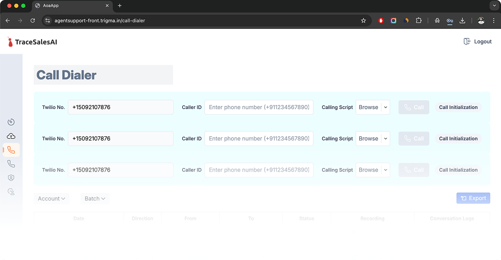 TraceSalesAI  screenshot 1