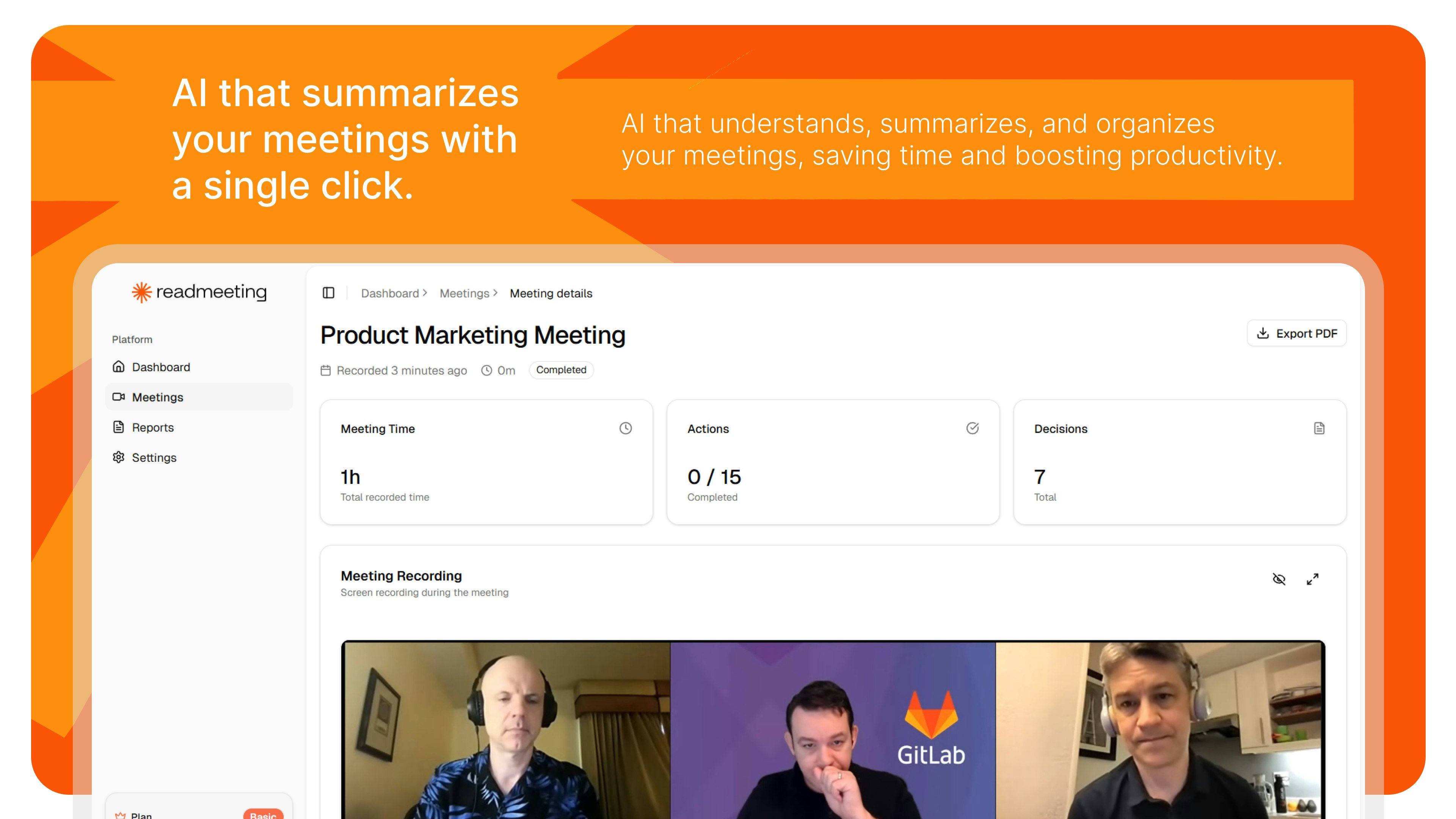 ReadMeeting screenshot 3