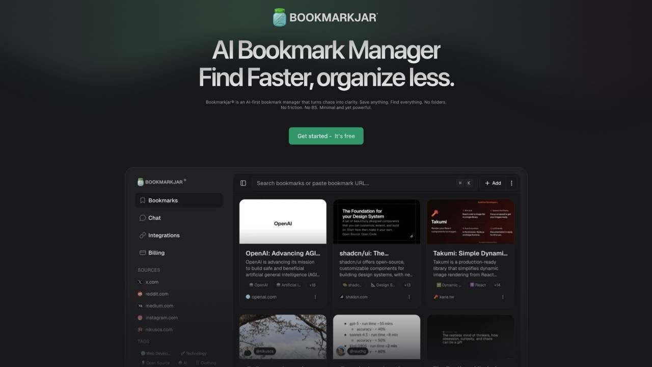 Bookmarkjar ® screenshot 4