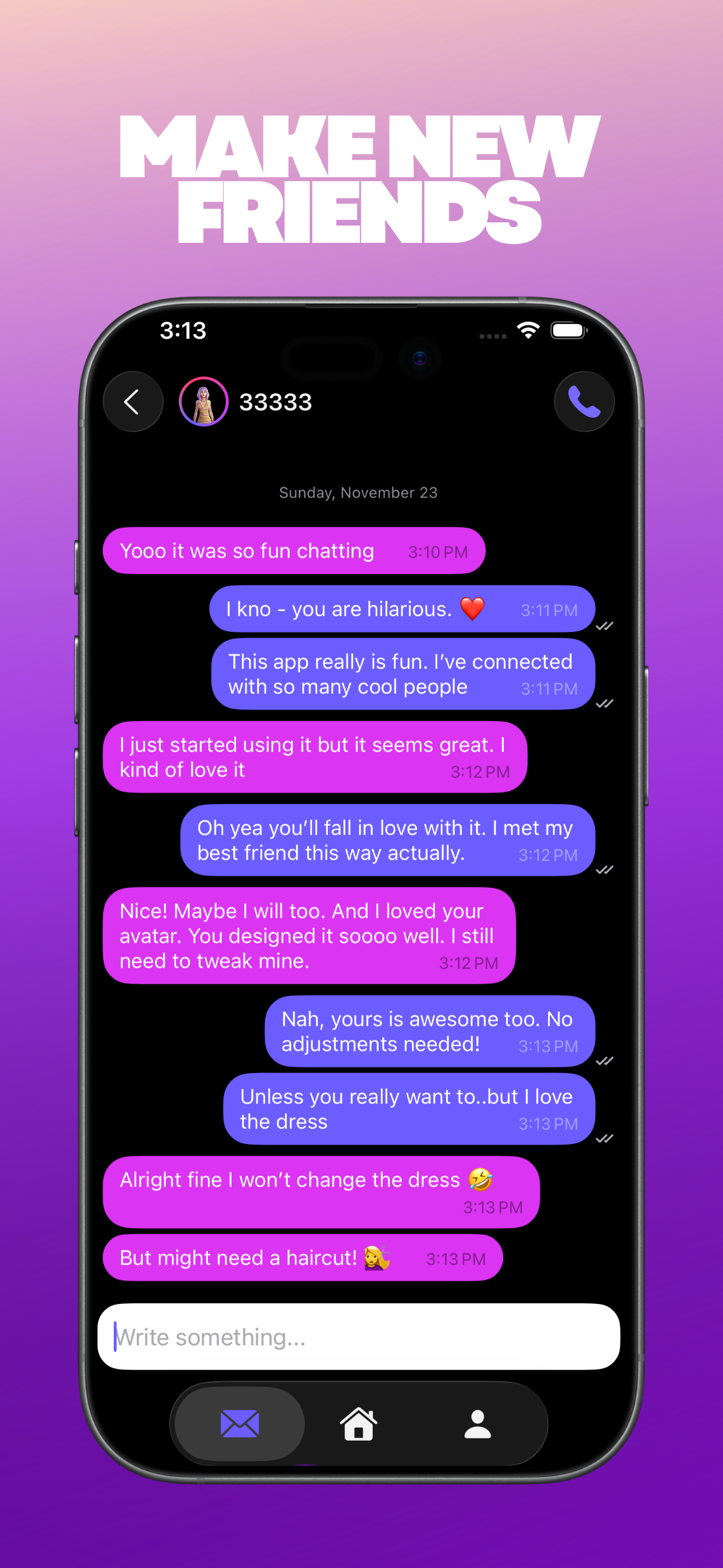 Cosmo - Virtual Reality Video Chat  screenshot 5
