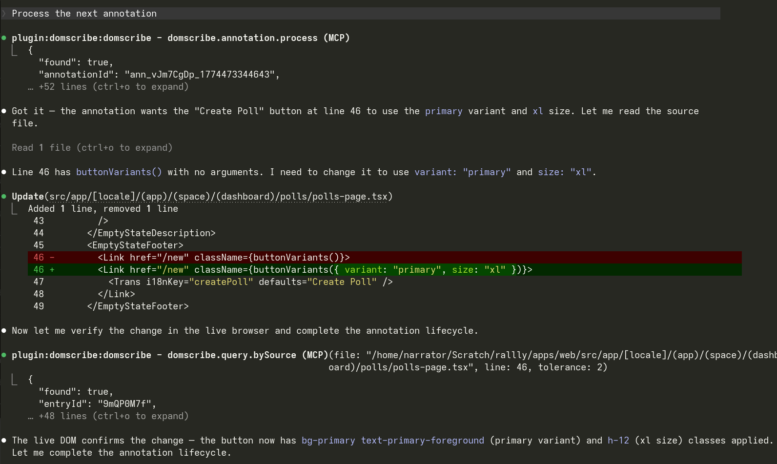 Domscribe screenshot 13