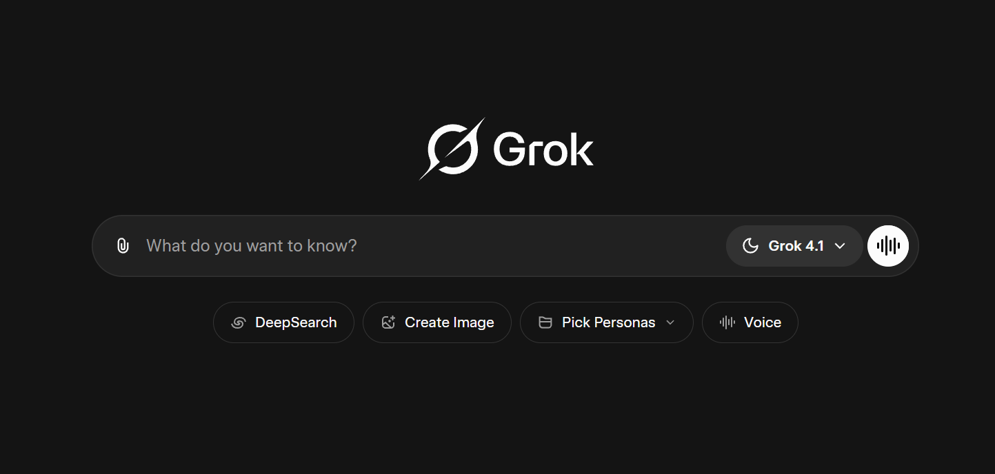 Grok 4.1 screenshot 6