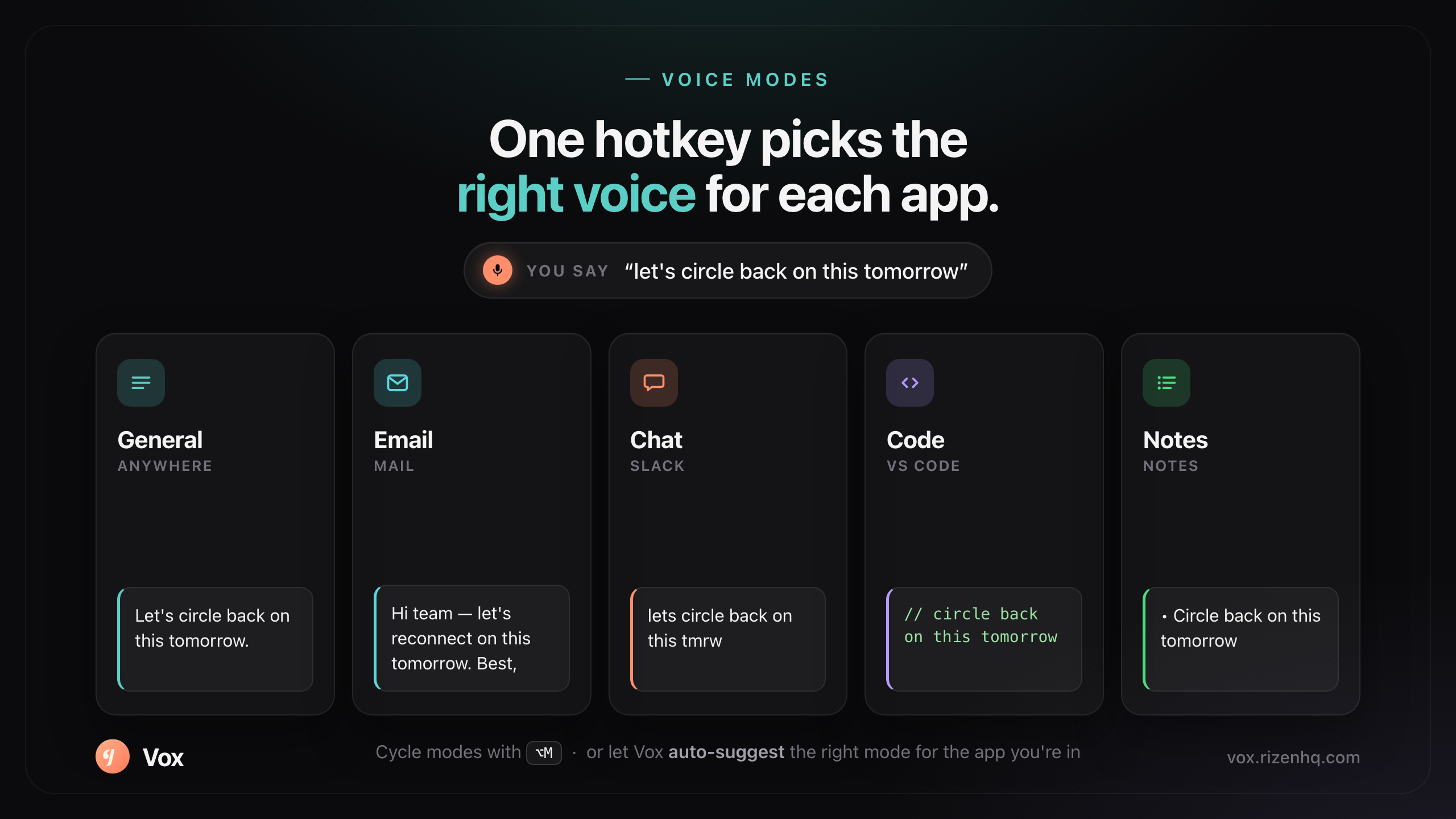 Vox screenshot 5