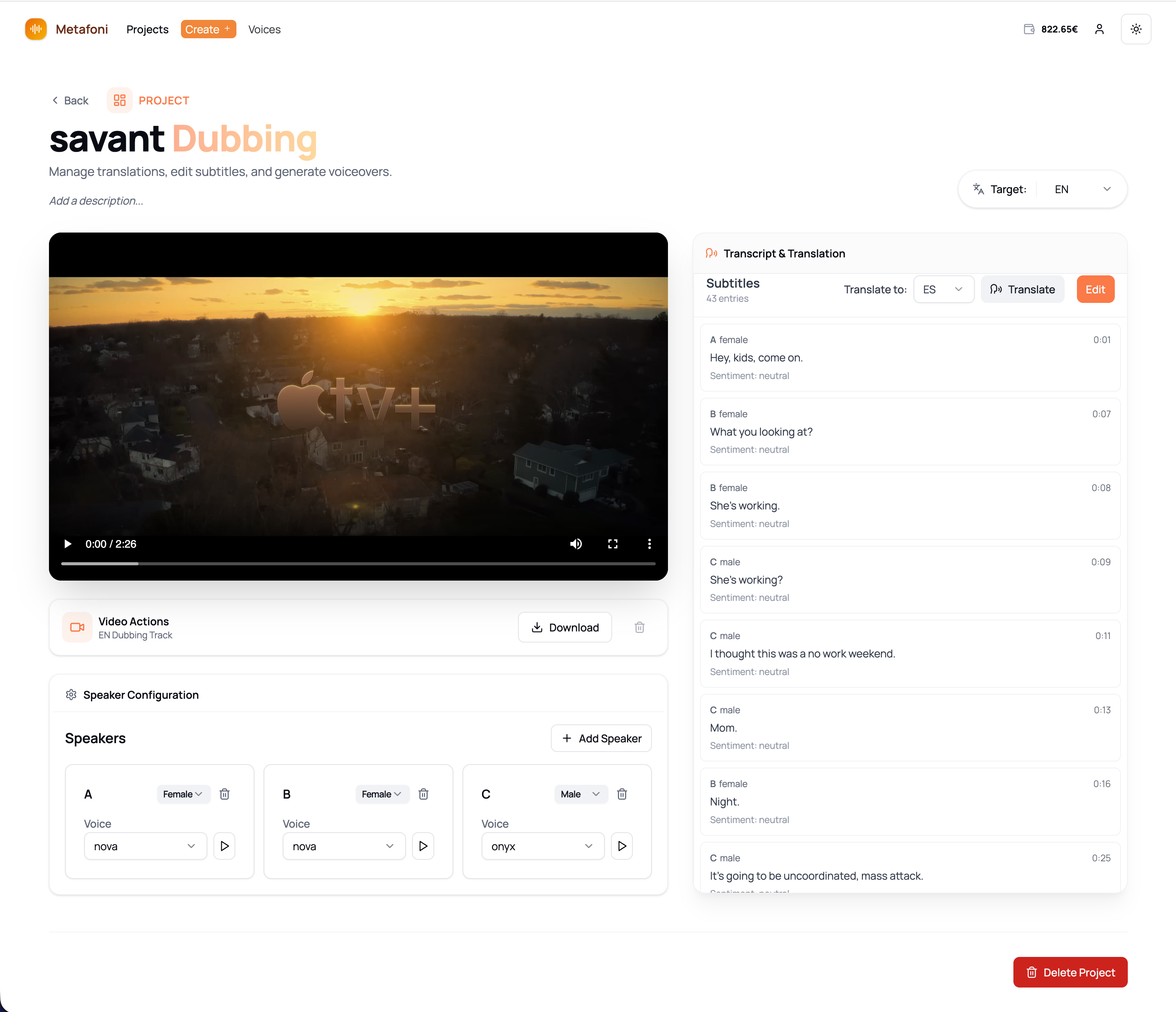 Metafoni screenshot 6