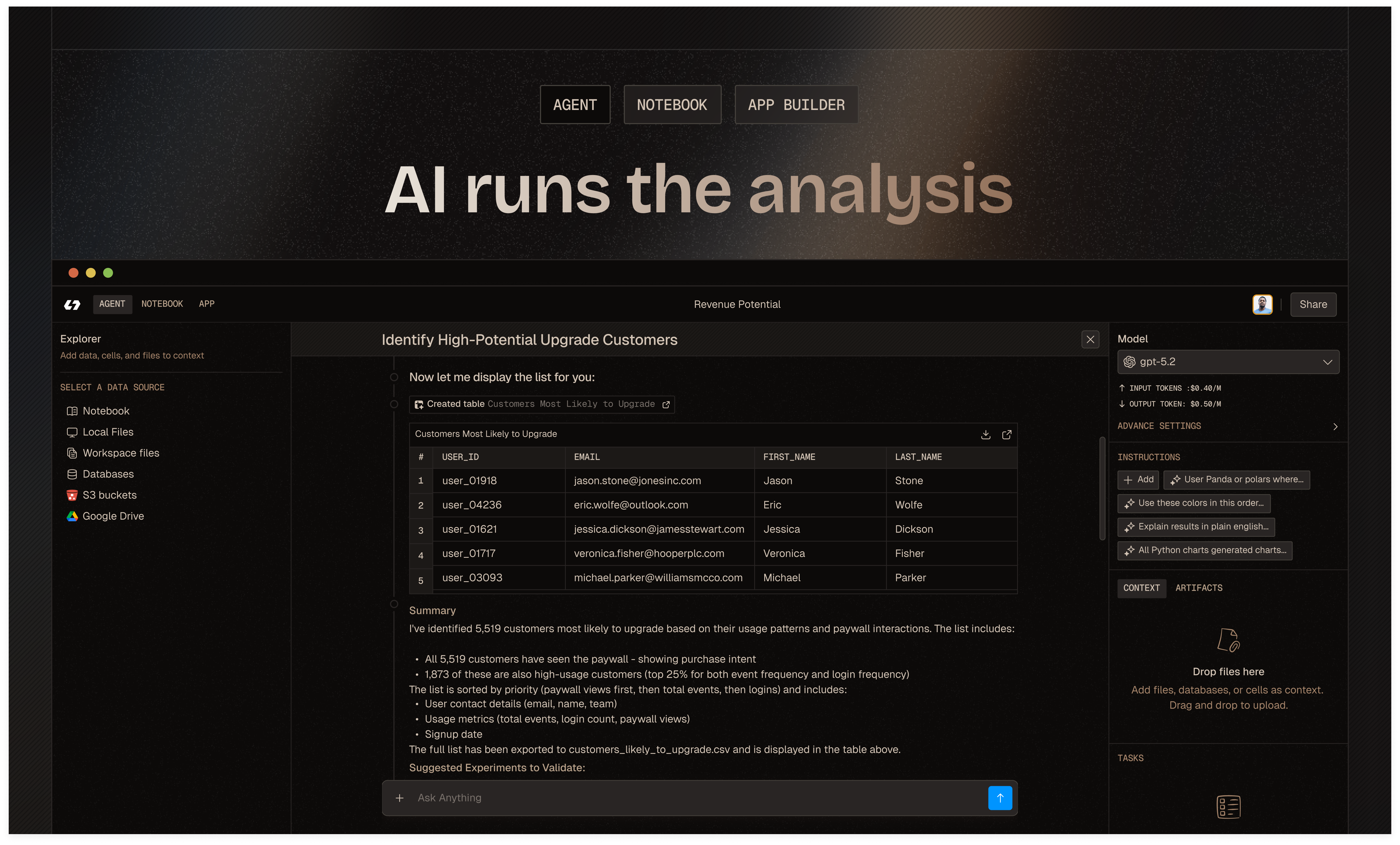 Livedocs screenshot 2