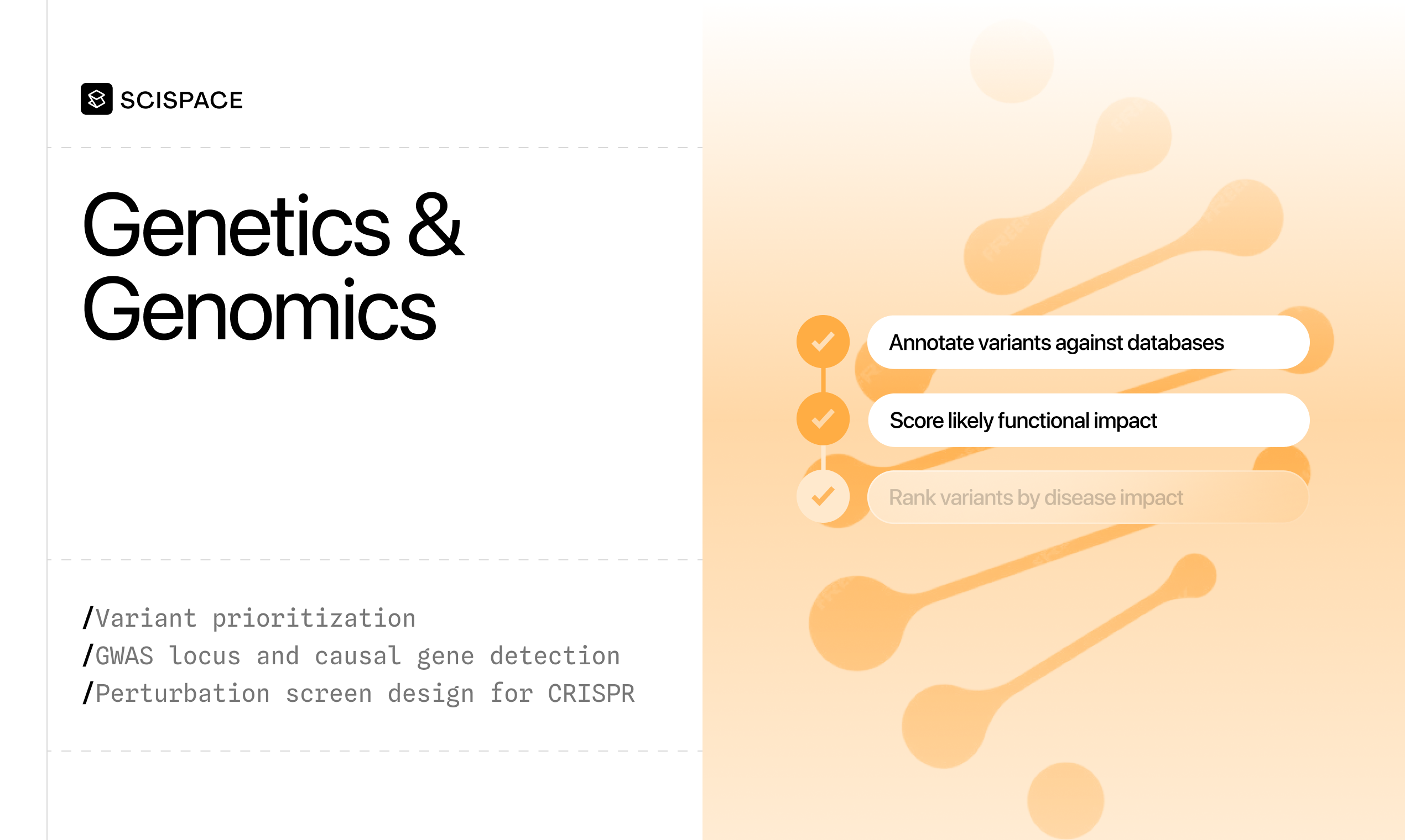SciSpace BioMed Agent  screenshot