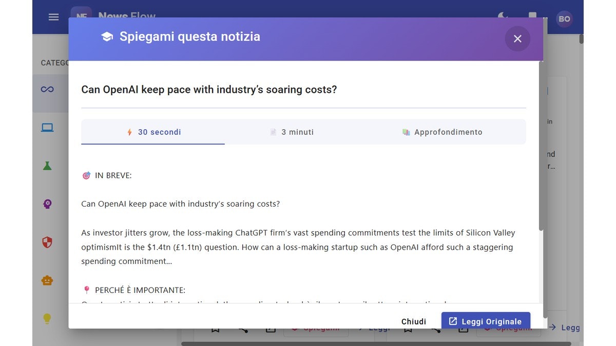 NewsFlow screenshot 2