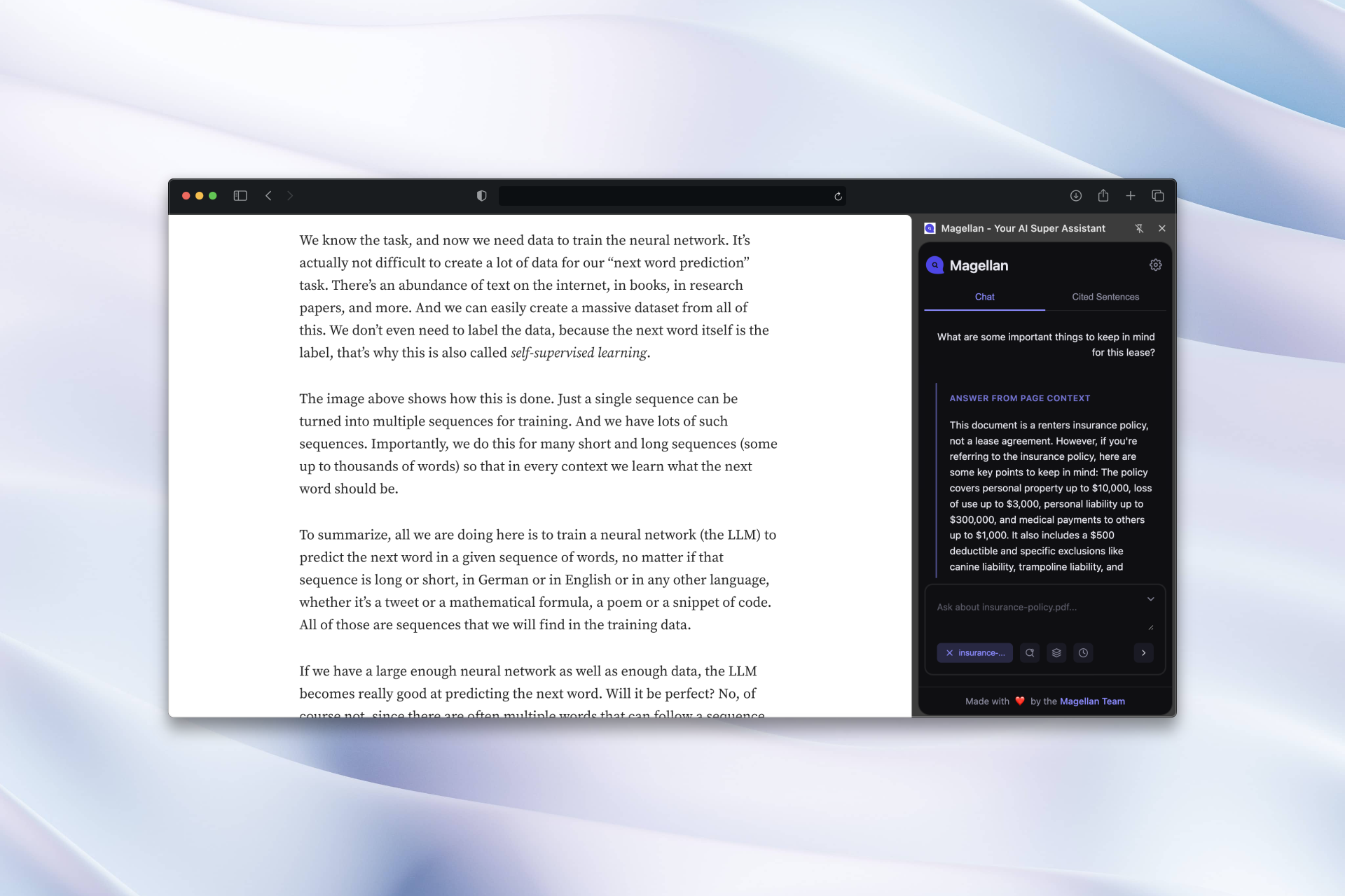 Magellan screenshot 5
