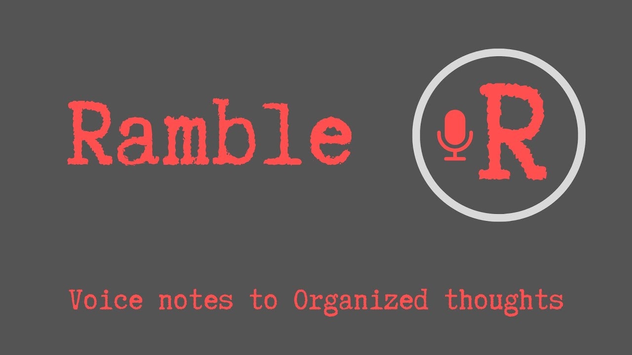 Ramble  screenshot 1