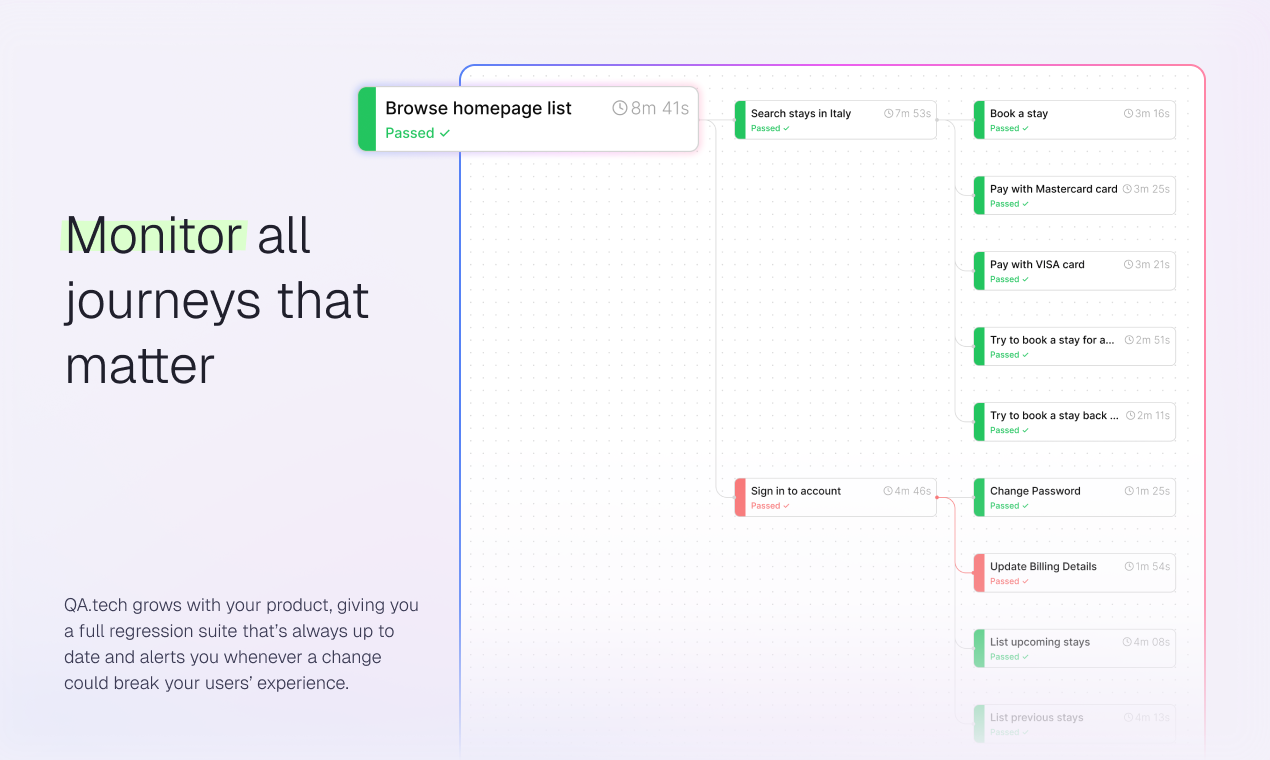 QA.tech 1.0 screenshot 4