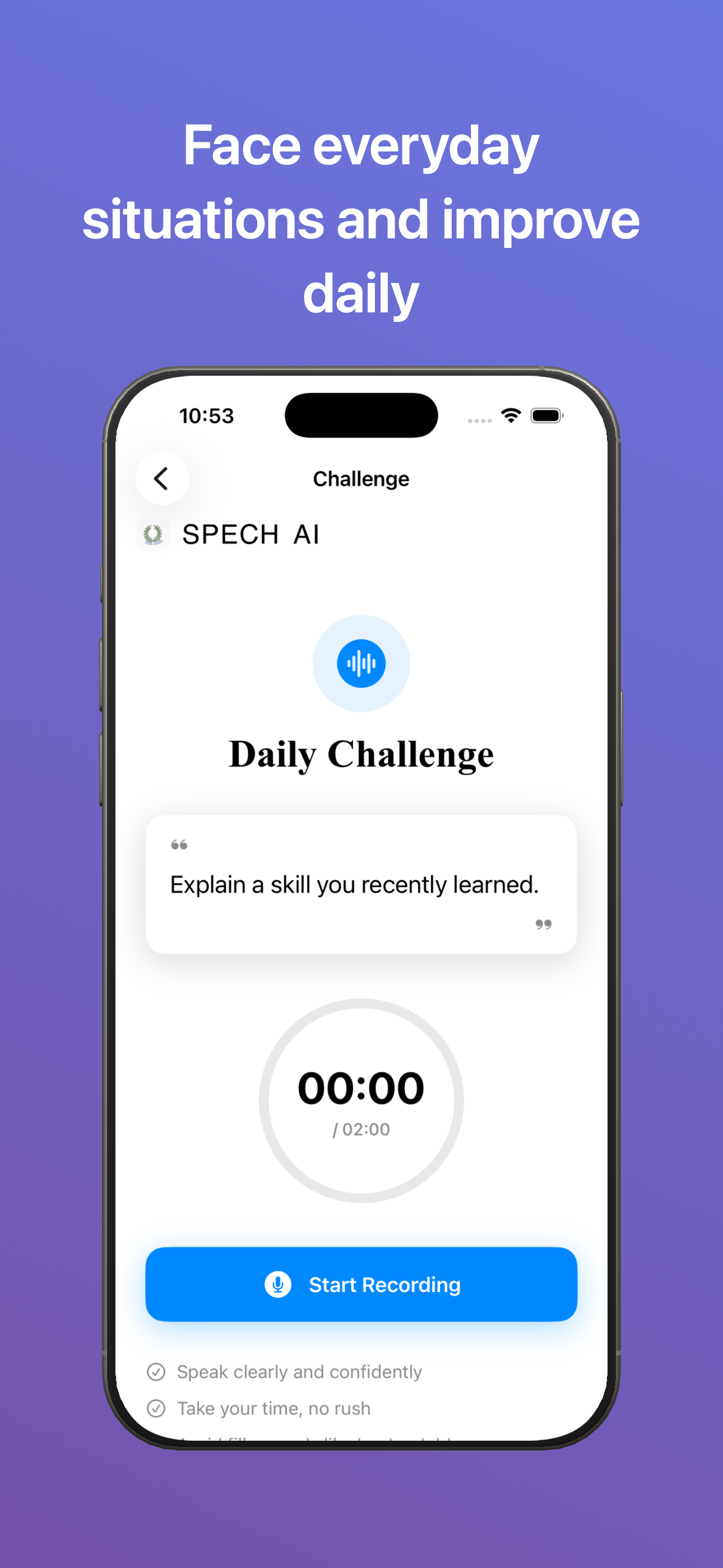 SpechAI: Public Speaking Coach  screenshot 3
