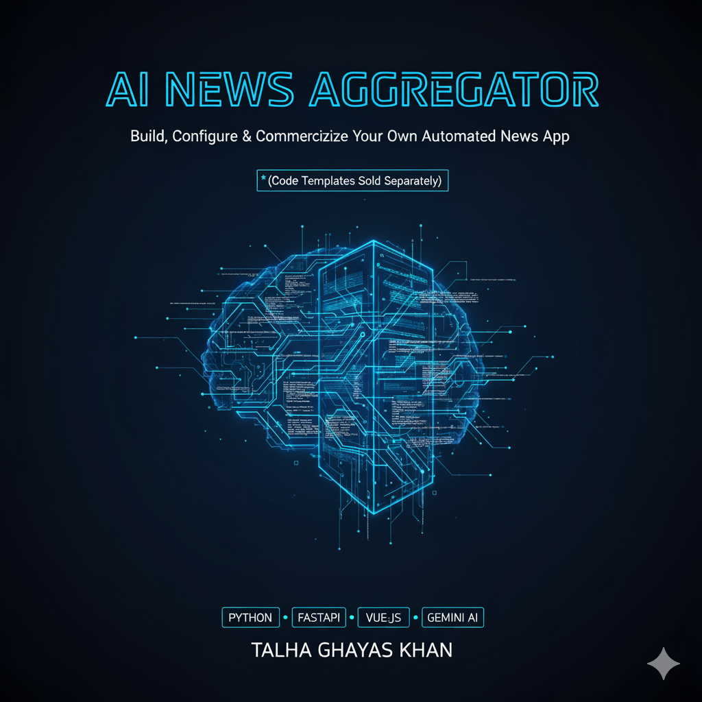 AI News Aggregator Full-Stack Template  screenshot 1