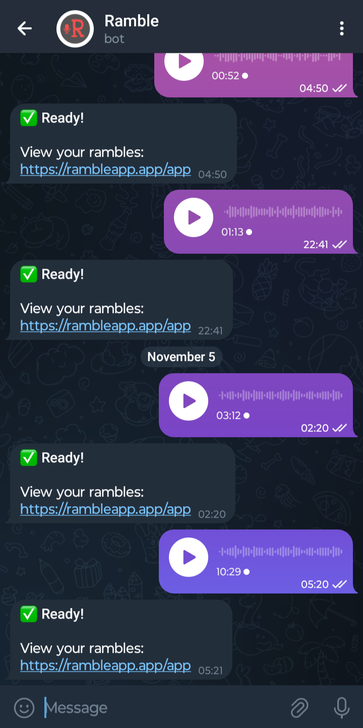 Ramble  screenshot 3