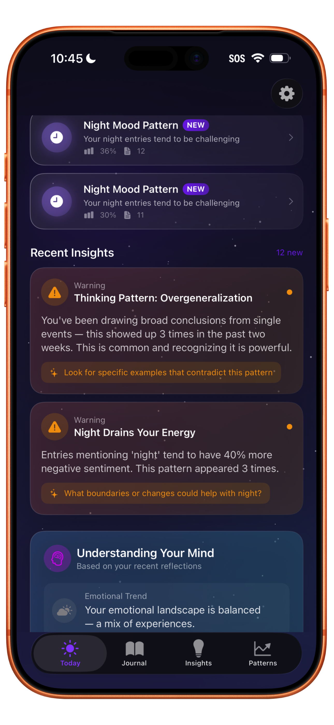 Thought Mirror AI Mind Model  screenshot 3