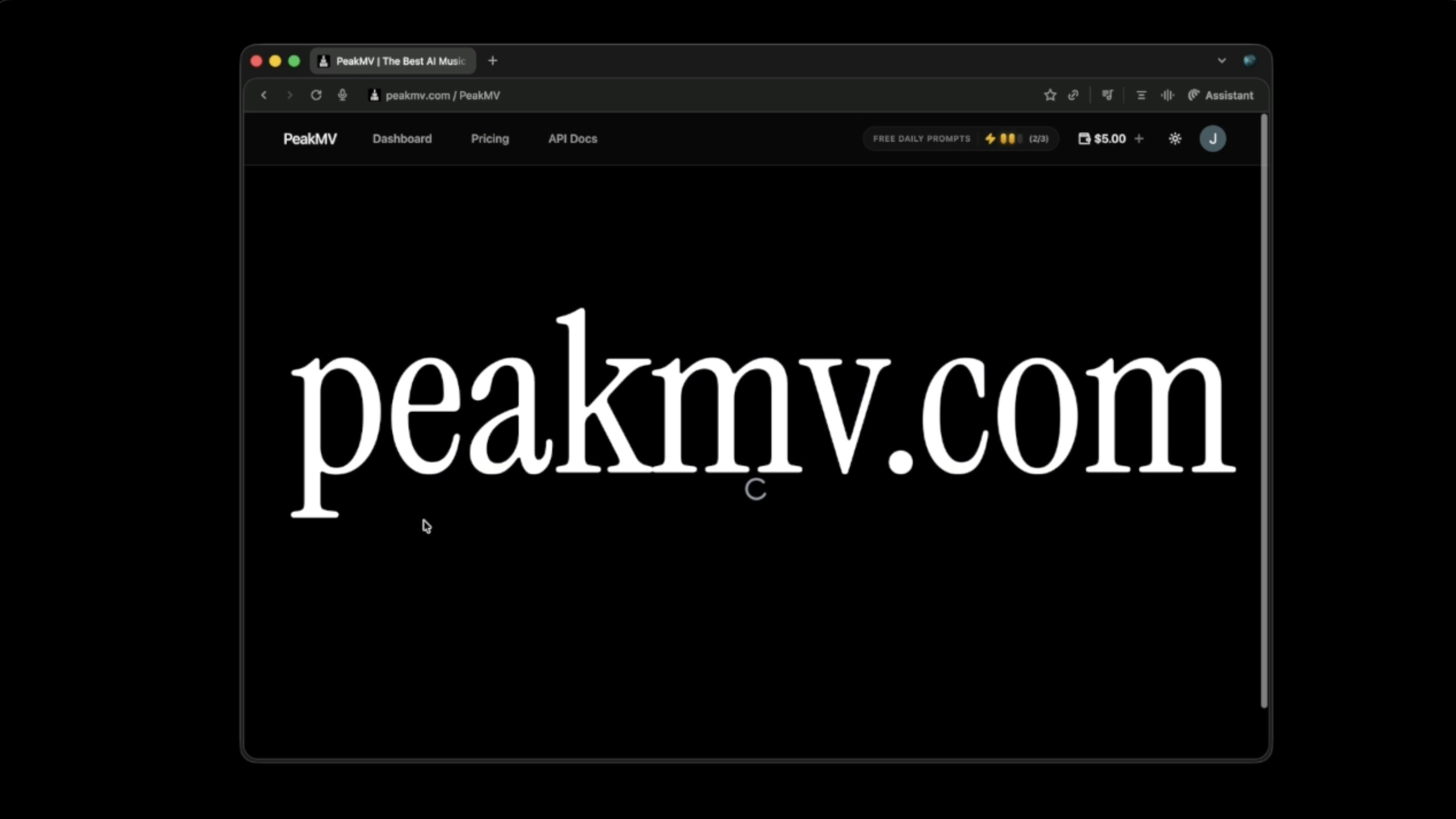 PeakMV screenshot 1