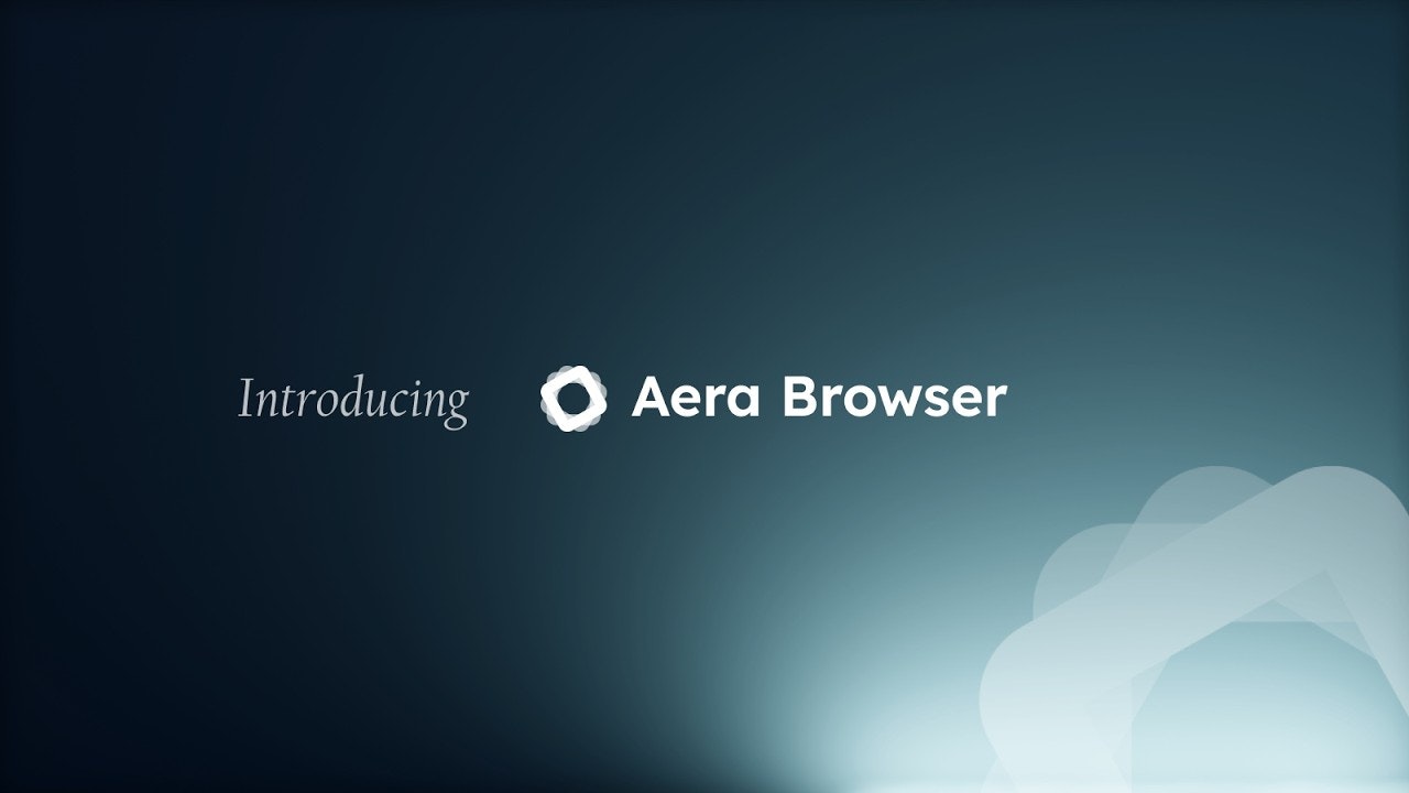 Aera Browser screenshot 1