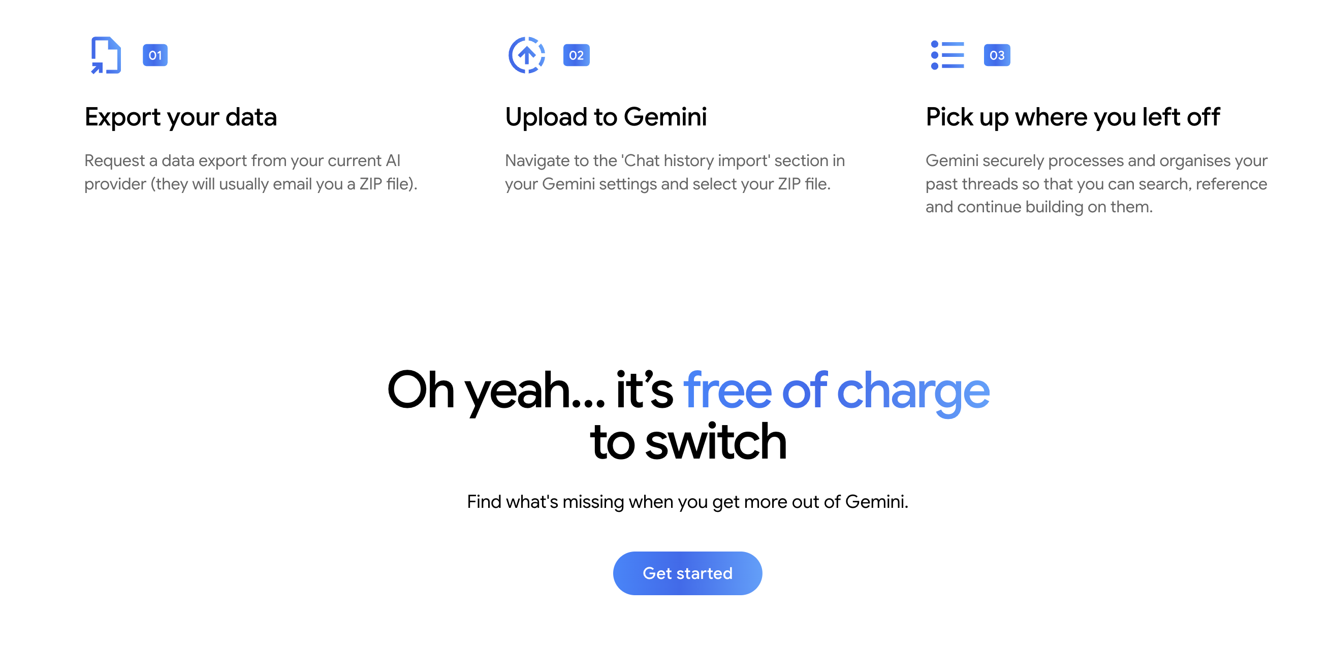 Google Gemini Memory Import screenshot 7
