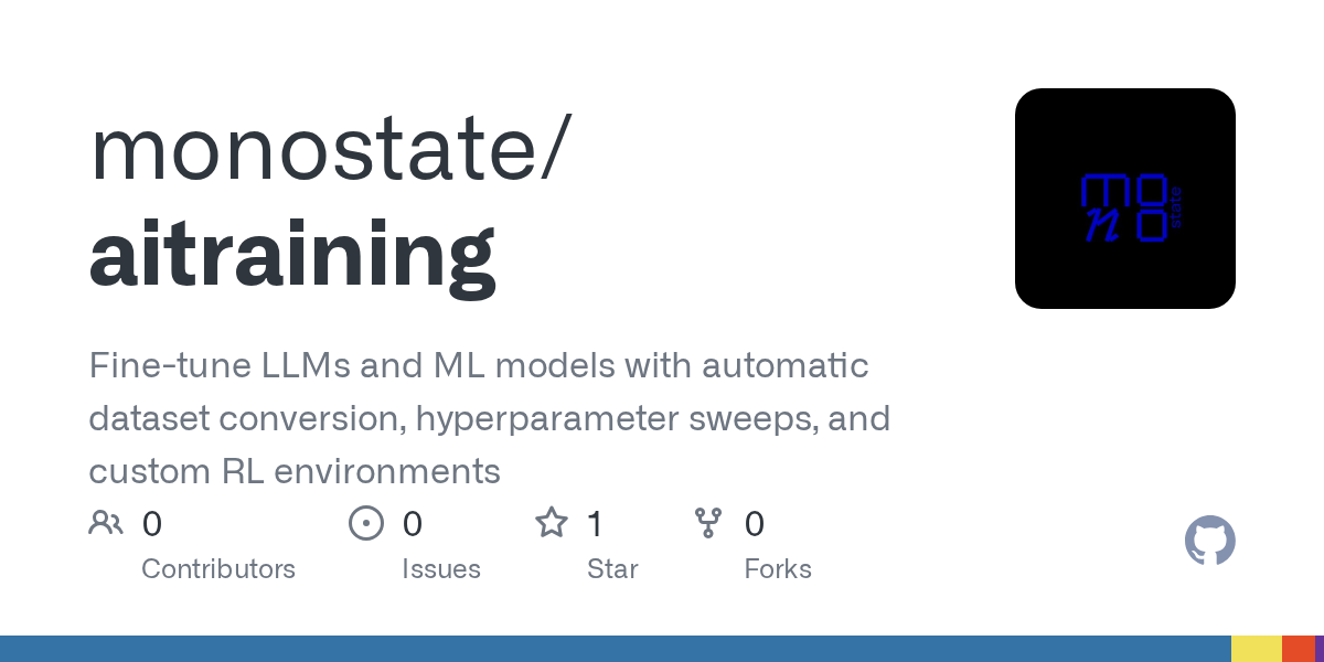 Monostate AItraining screenshot 2