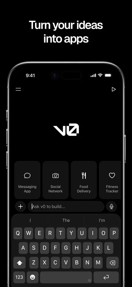 v0 for iOS screenshot 2