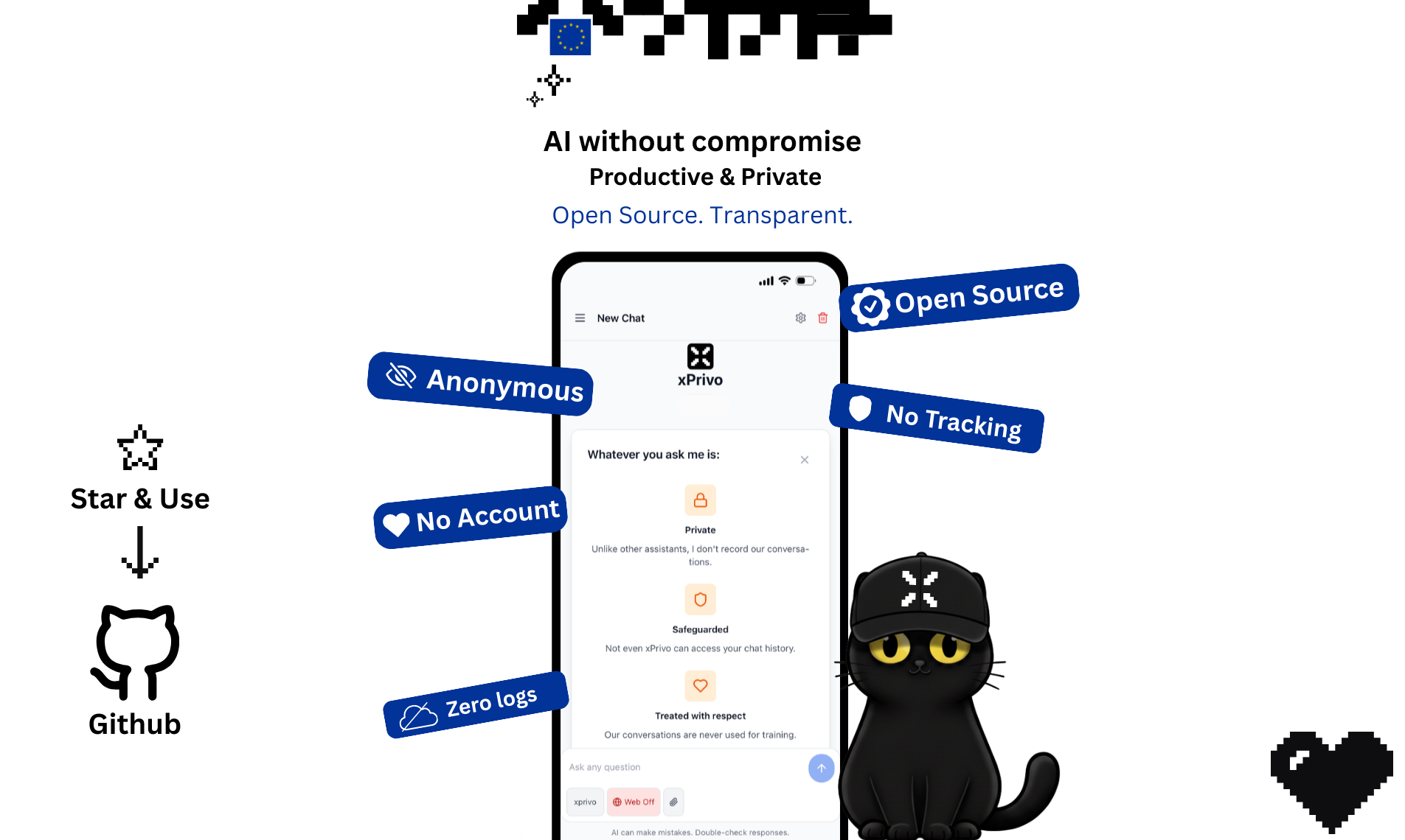 xPrivo screenshot 1