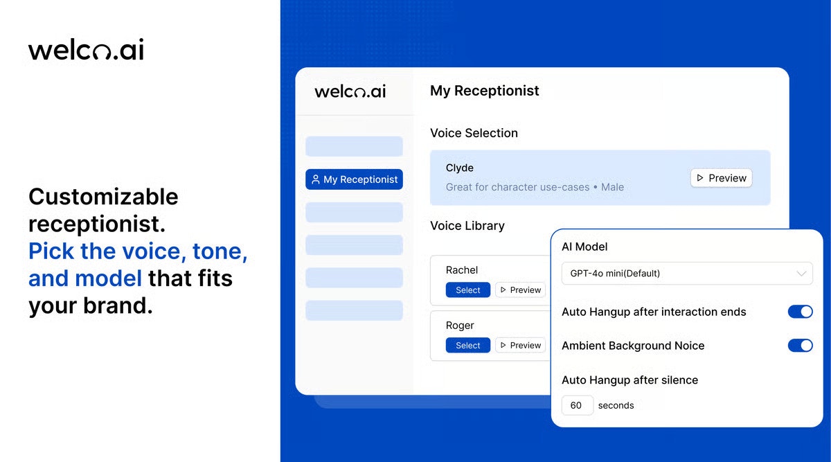 Welco.ai - AI Receptionist screenshot 3