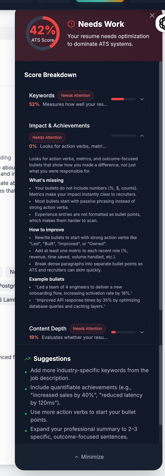 Smart ATS Resume screenshot 21