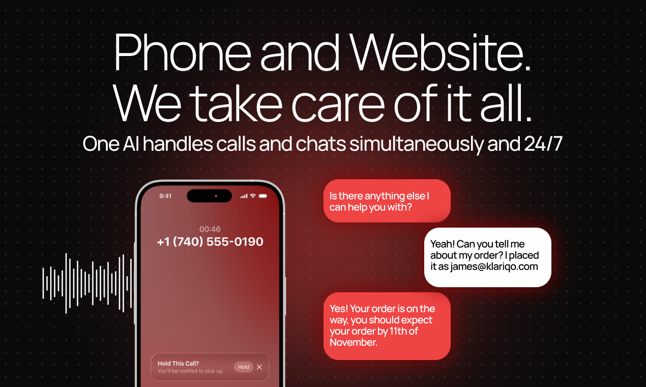 Klariqo AI Voice Assistants screenshot 2