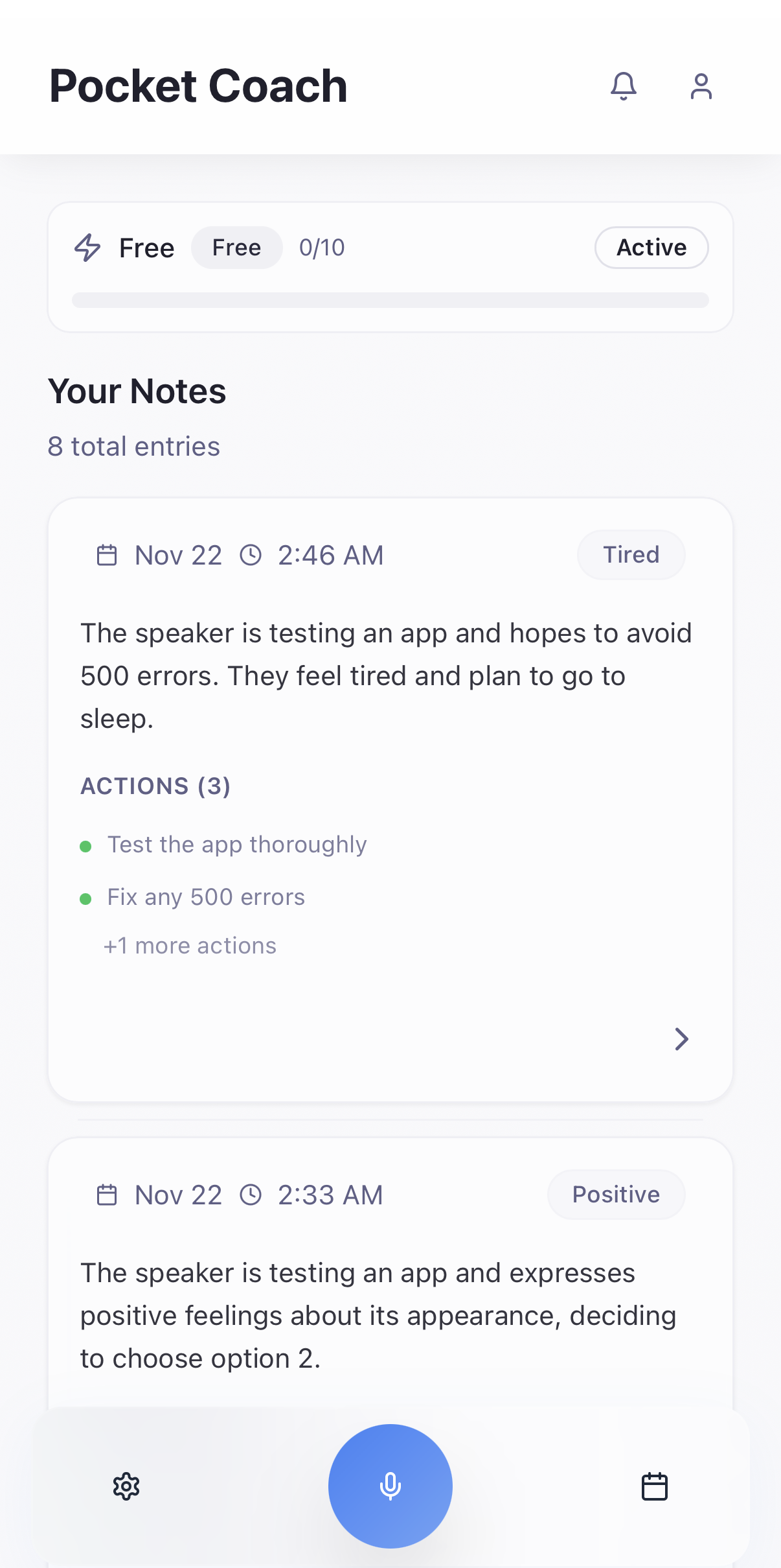 Pocket Coach  screenshot 4