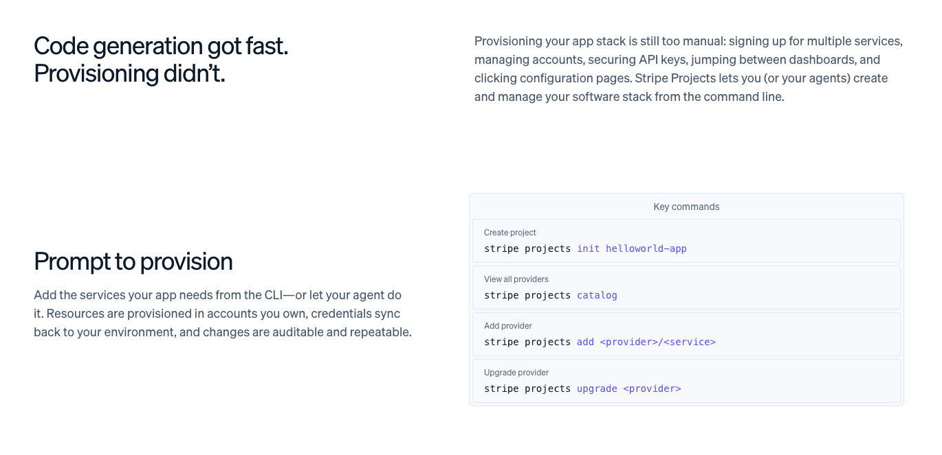 Stripe Projects screenshot 4