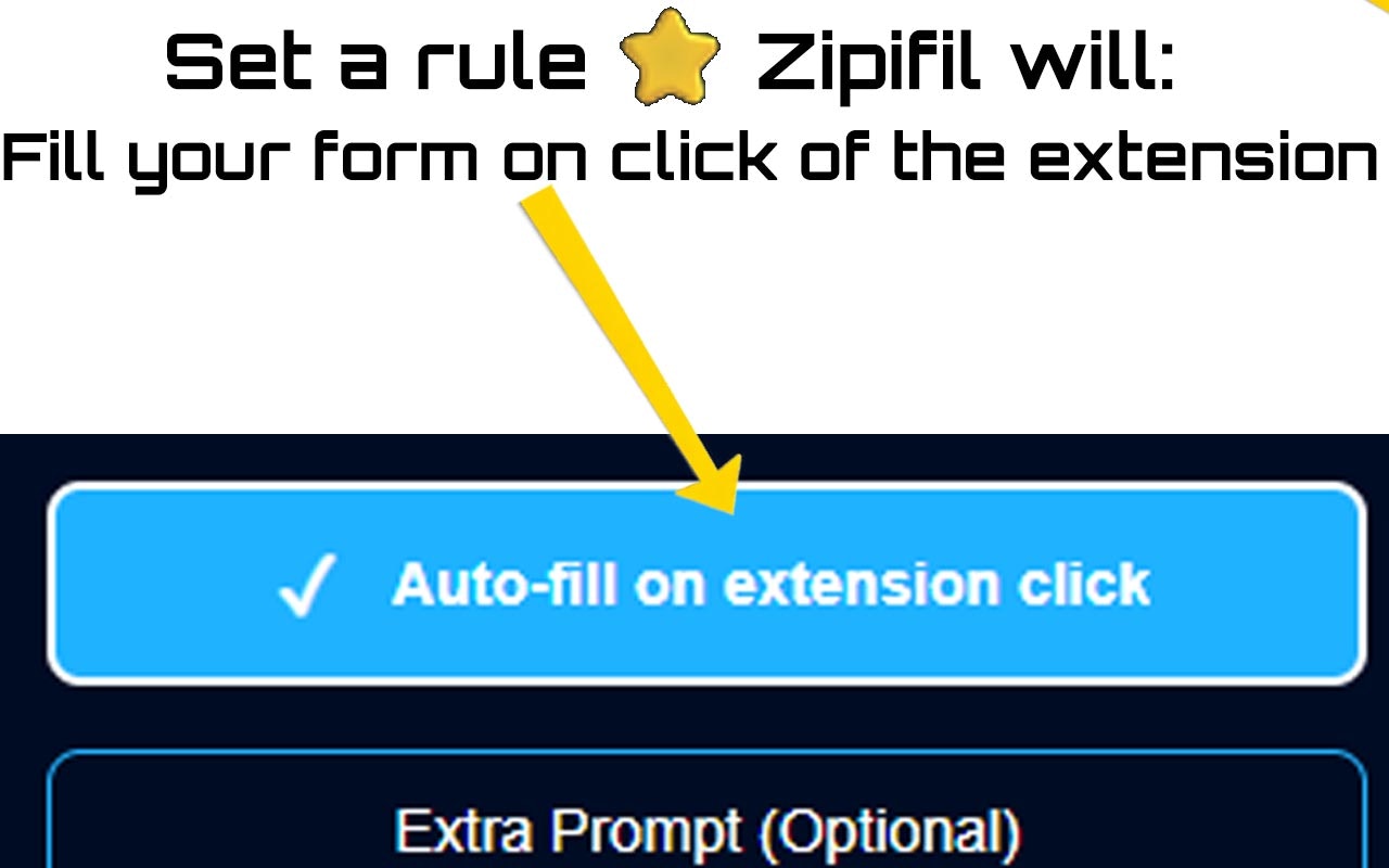 Zipifil  AI Form Filler Chrome Extension screenshot 6