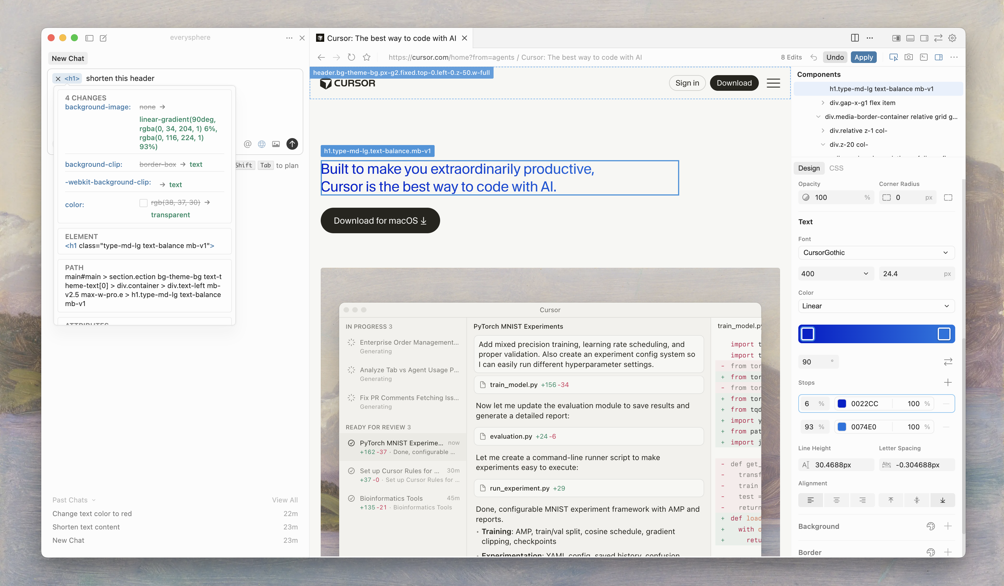 Visual Editor screenshot 3