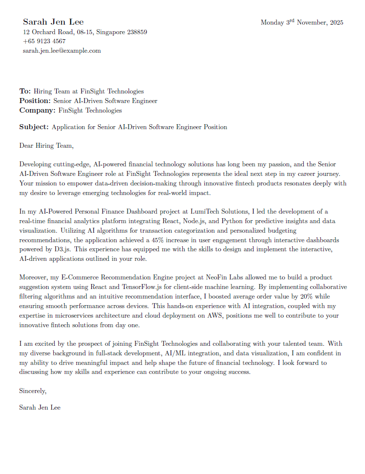 LazyLetter screenshot 5